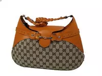 woman gucci discount sac 2013 bon sac mm1441 abricot orange 38cmx20cmx8cm